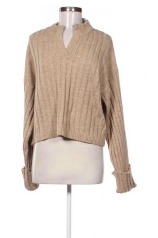 Pulover de femei NA-KD, Mărime M, Culoare Maro, Preț 104,26 Lei