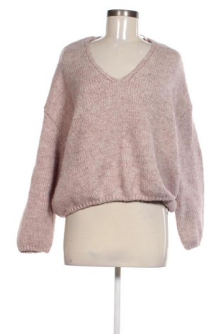 Дамски пуловер Pull&Bear, Размер M, Цвят Пепел от рози, Цена 13,80 €