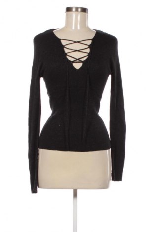 Pulover de femei Stradivarius, Mărime M, Culoare Negru, Preț 15,99 Lei