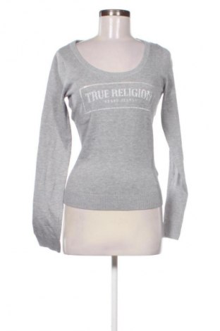Дамски пуловер True Religion, Размер S, Цвят Сив, Цена 98,90 €