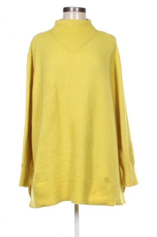Γυναικείο πουλόβερ Ulla Popken, Μέγεθος XXL, Χρώμα Κίτρινο, Τιμή 18,99 €