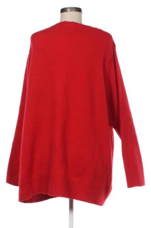 Дамски пуловер Ulla Popken, Размер 3XL, Цвят Червен, Цена 18,91 €