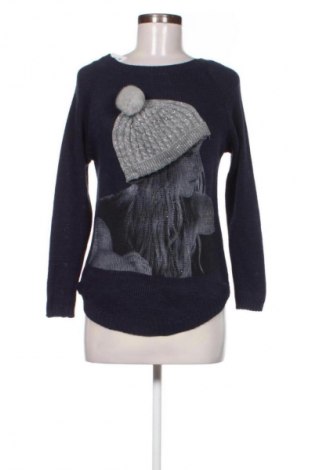Дамски пуловер Unbranded, Размер M, Цвят Син, Цена 12,78 €