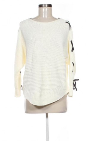 Damski sweter Unbranded, Rozmiar M, Kolor ecru, Cena 31,99 zł