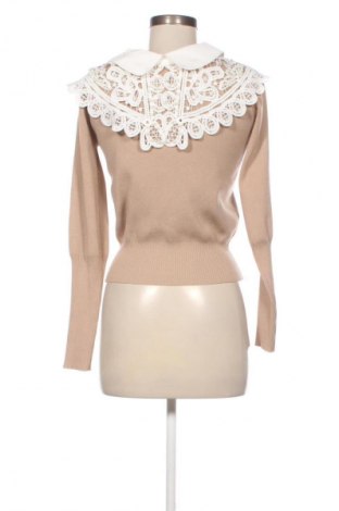 Dámský svetr Unbranded, Velikost S, Barva Béžová, Cena  425,00 Kč