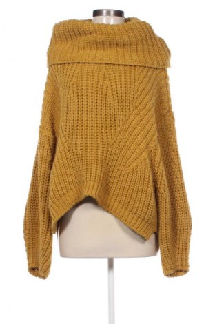 Damski sweter Unbranded, Rozmiar L, Kolor Żółty, Cena 79,99 zł