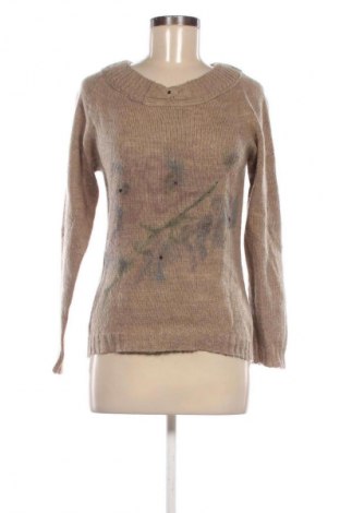 Дамски пуловер Unbranded, Размер M, Цвят Бежов, Цена 7,15 €