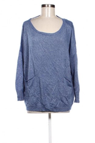 Дамски пуловер Zara, Размер L, Цвят Син, Цена 25,02 €