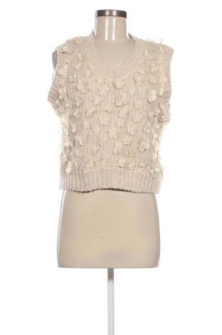 Pulover de femei Zara, Mărime M, Culoare Bej, Preț 66,99 Lei, #135452975