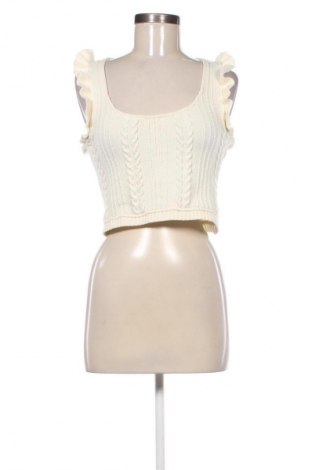 Pulover de femei Zara, Mărime M, Culoare Ecru, Preț 72,00 Lei