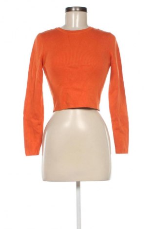 Дамски пуловер Zara, Размер L, Цвят Оранжев, Цена 13,80 €