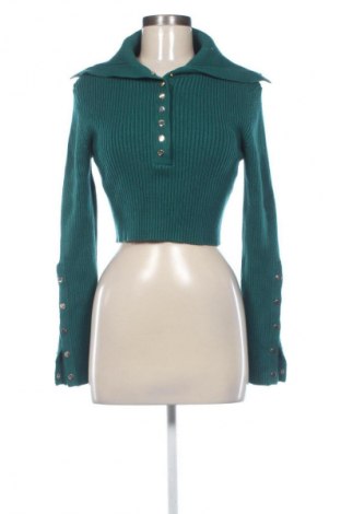 Дамски пуловер Zara, Размер M, Цвят Зелен, Цена 8,69 €