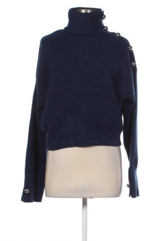Pulover de femei Zara, Mărime L, Culoare Albastru, Preț 100,62 Lei