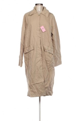 Trench de femei Pretty Little Thing, Mărime M, Culoare Bej, Preț 98,99 Lei