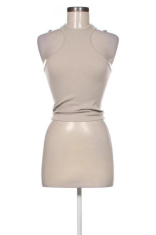 Γυναίκειο αθλητικό τοπ Stradivarius, Μέγεθος S, Χρώμα  Μπέζ, Τιμή 6,99 €