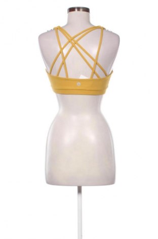 Дамски спортен топ Unbranded, Размер S, Цвят Жълт, Цена 6,64 €