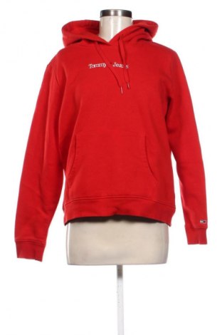 Дамски суитшърт Tommy Jeans, Размер L, Цвят Червен, Цена 29,14 €