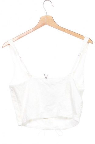 Γυναικείο τοπ Bershka, Μέγεθος L, Χρώμα Εκρού, Τιμή 20,99 €