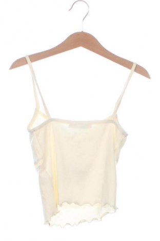 Γυναικείο τοπ Bershka, Μέγεθος XS, Χρώμα Εκρού, Τιμή 4,99 €