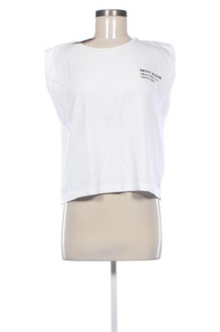 Top de femei DKNY Jeans, Mărime M, Culoare Alb, Preț 125,99 Lei