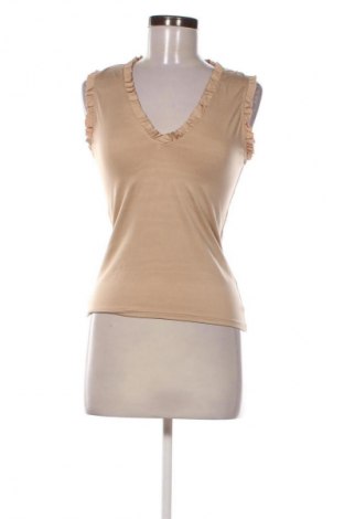 Γυναικείο τοπ Morgan, Μέγεθος M, Χρώμα  Μπέζ, Τιμή 11,99 €