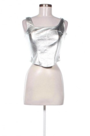 Damski top Tezenis, Rozmiar M, Kolor Srebrzysty, Cena 69,99 zł