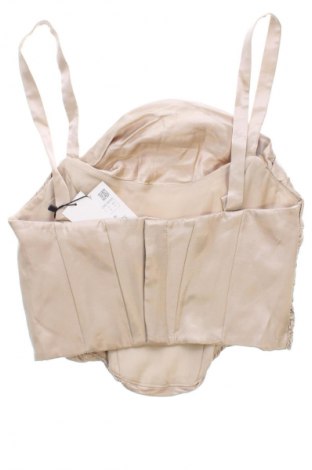 Top de femei Zara, Mărime S, Culoare Bej, Preț 96,99 Lei