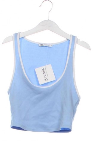 Top de femei Zara, Mărime M, Culoare Albastru, Preț 25,00 Lei