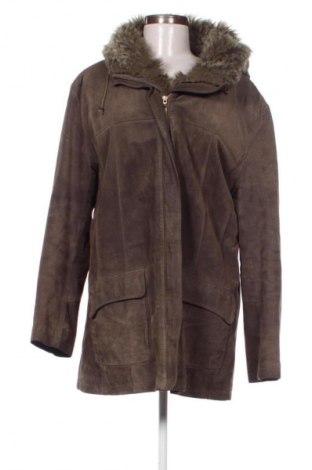 Дамско кожено палто TCM, Размер XL, Цвят Кафяв, Цена 112,48 €