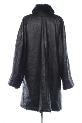 Δερμάτινο γυναικείο παλτό Unbranded, Μέγεθος XXL, Χρώμα Μαύρο, Τιμή 142,99 €