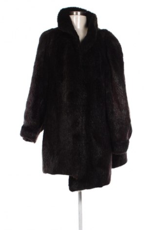 Дамско кожено палто Unbranded, Размер S, Цвят Черен, Цена 109,92 €