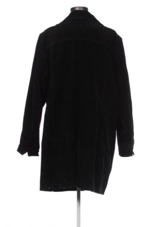 Δερμάτινο γυναικείο παλτό Unbranded, Μέγεθος L, Χρώμα Μαύρο, Τιμή 93,99 €