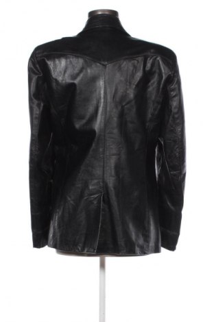 Δερμάτινο γυναικείο παλτό Unbranded, Μέγεθος L, Χρώμα Μαύρο, Τιμή 93,99 €