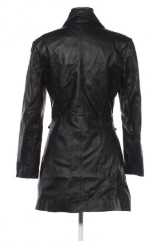 Δερμάτινο γυναικείο παλτό Unbranded, Μέγεθος M, Χρώμα Μαύρο, Τιμή 110,00 €