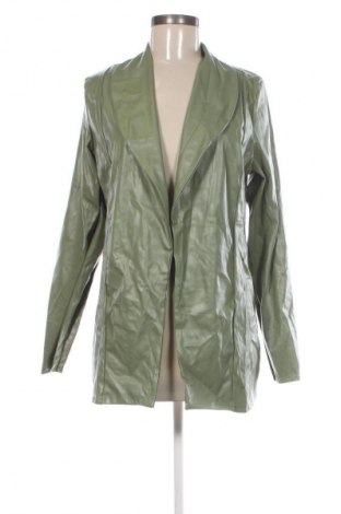 Дамско кожено яке Boohoo, Размер M, Цвят Зелен, Цена 6,64 €