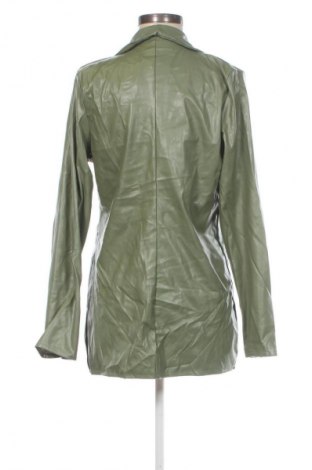 Дамско кожено яке Boohoo, Размер M, Цвят Зелен, Цена 6,64 €