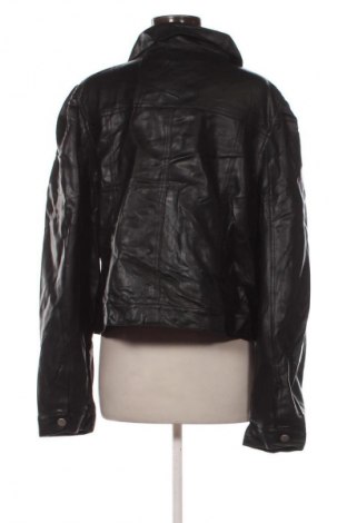 Дамско кожено яке City Chic, Размер XL, Цвят Черен, Цена 26,07 €