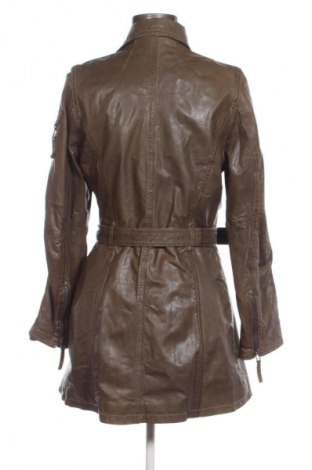 Damska kurtka skórzana Gipsy, Rozmiar M, Kolor Zielony, Cena 331,99 zł