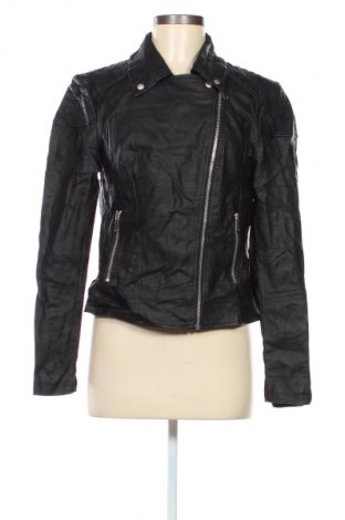 Γυναικείο δερμάτινο μπουφάν Just Jeans, Μέγεθος M, Χρώμα Μαύρο, Τιμή 12,99 €