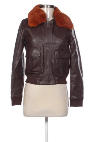 Damen Lederjacke La Petite Etoile, Größe S, Farbe Braun, Preis 22,99 €