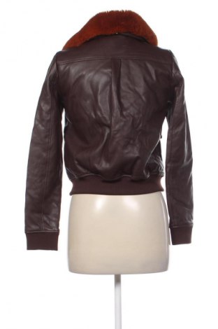 Damen Lederjacke La Petite Etoile, Größe S, Farbe Braun, Preis 22,99 €