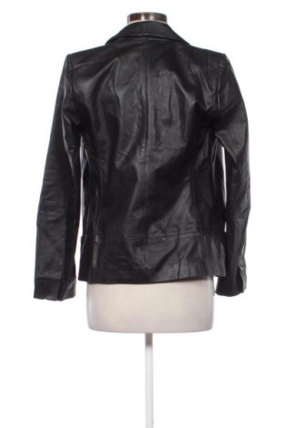 Дамско кожено яке Mango, Размер XS, Цвят Черен, Цена 37,83 €
