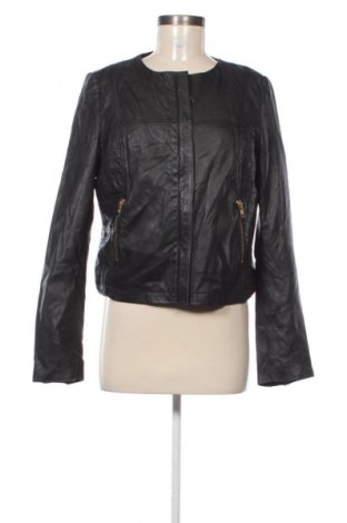 Γυναικείο δερμάτινο μπουφάν Mango, Μέγεθος L, Χρώμα Μαύρο, Τιμή 32,99 €