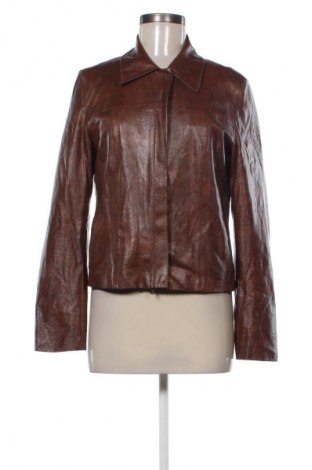 Dámská kožená bunda  Q/S by S.Oliver, Velikost M, Barva Hnědá, Cena  749,00 Kč