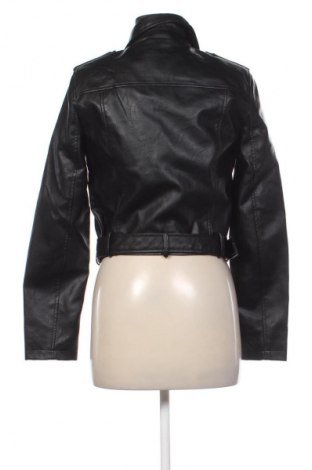 Geacă de piele pentru femei Sinsay, Mărime L, Culoare Negru, Preț 156,99 Lei