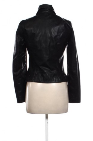 Дамско кожено яке Sinsay, Размер M, Цвят Черен, Цена 23,00 €