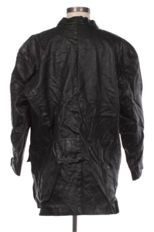 Дамско кожено яке Unbranded, Размер XXL, Цвят Черен, Цена 25,56 €