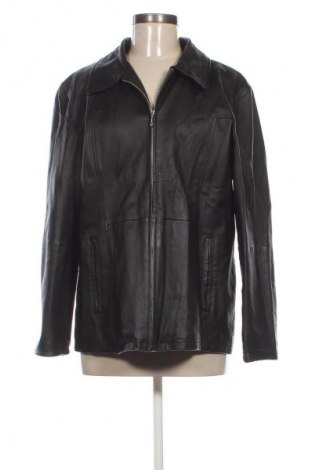 Дамско кожено яке Unbranded, Размер L, Цвят Черен, Цена 33,74 €