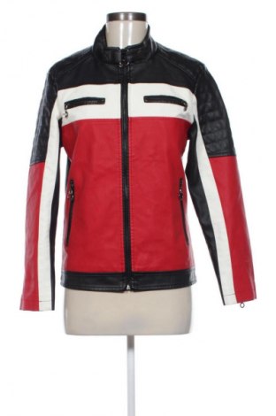 Γυναικείο δερμάτινο μπουφάν Unbranded, Μέγεθος M, Χρώμα Πολύχρωμο, Τιμή 16,99 €