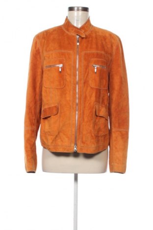 Γυναικείο δερμάτινο μπουφάν Milestone, Μέγεθος L, Χρώμα Πορτοκαλί, Τιμή 50,99 €